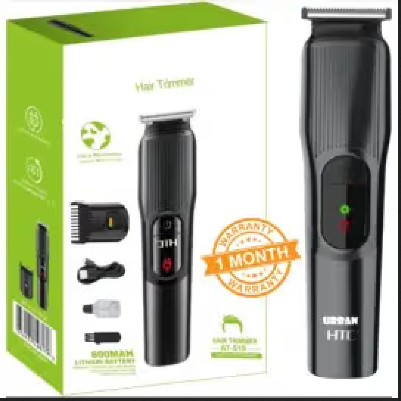 HTC AT-519 Lithium battery home use hair trimmer Indicator light powerful hair cutting machine